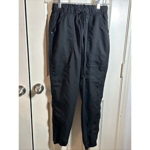 Women's Scrubstar Black Scrub Joggers XS Pockets